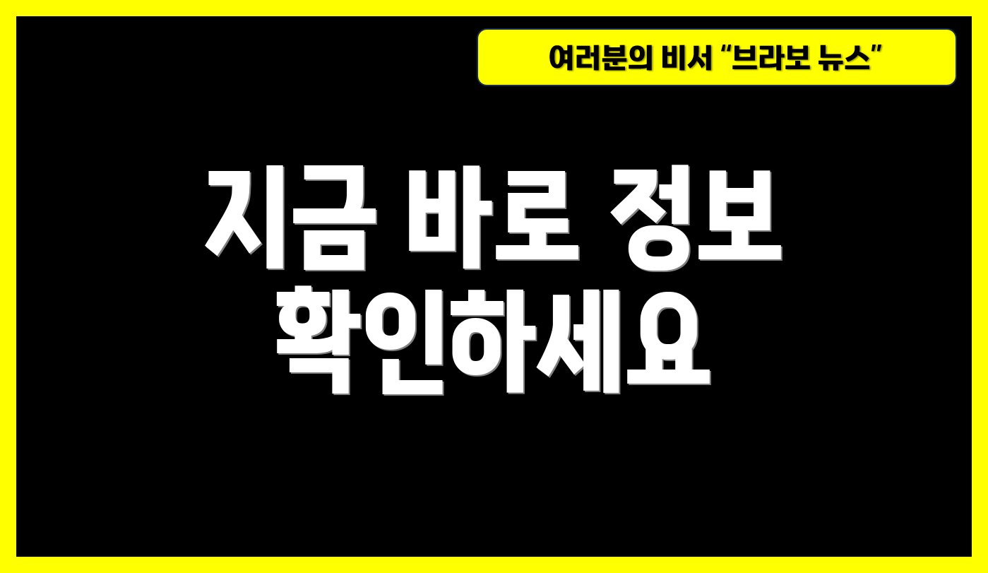 지금 바로 정보 확인하세요