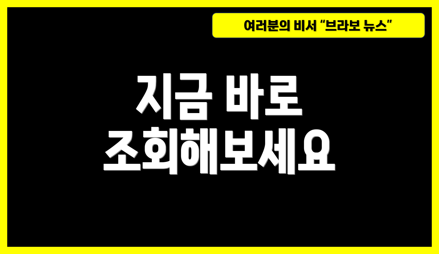 지금 바로 조회해보세요